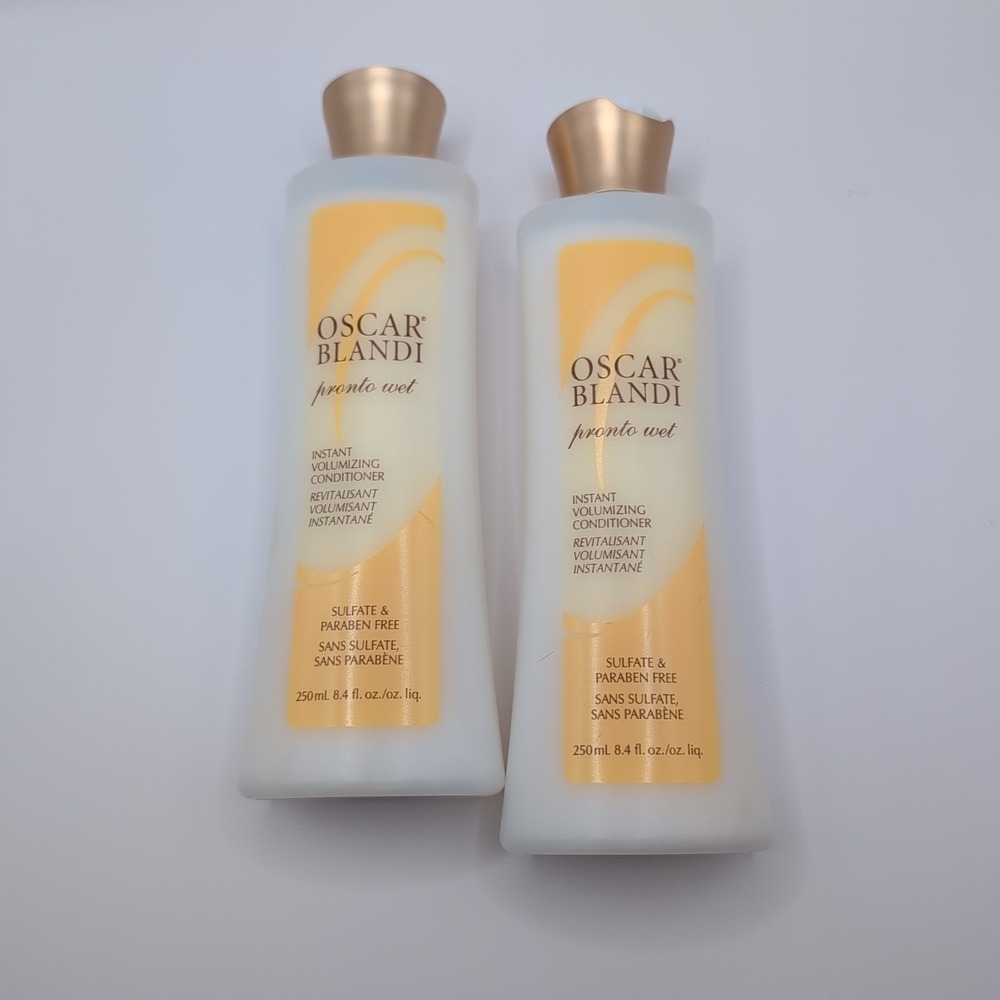 2 PK Oscar Blandi PRONTO WET Instant Volumizing Conditioner, Sulfate & Paraben F